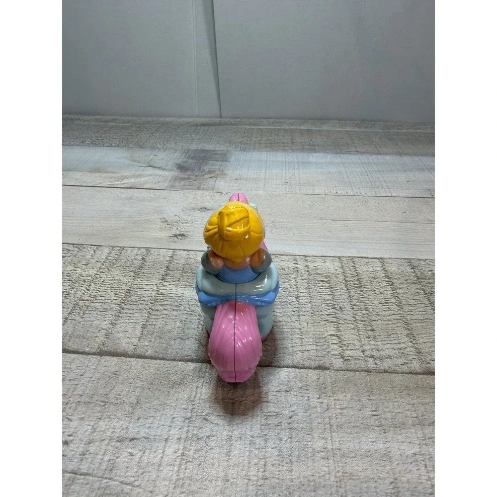 Little People Klip Klop Cinderella Figurine With Blue Horse